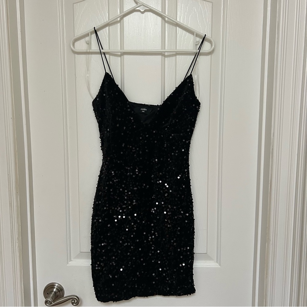 Soirée NYC Sequin Mini Dress